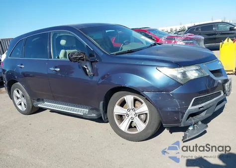 2012 Acura Mdx Technology Package z USA, uszkodzony, nr VIN 2HNYD2H37CH532566